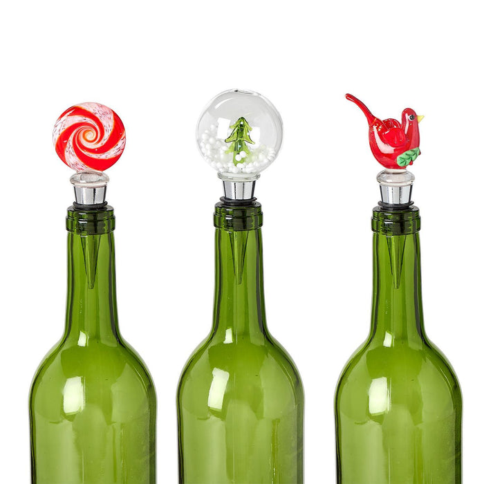 Christmas Spirit Wine Bottle Stopper