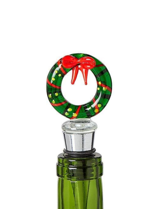 Christmas Spirit Wine Bottle Stopper