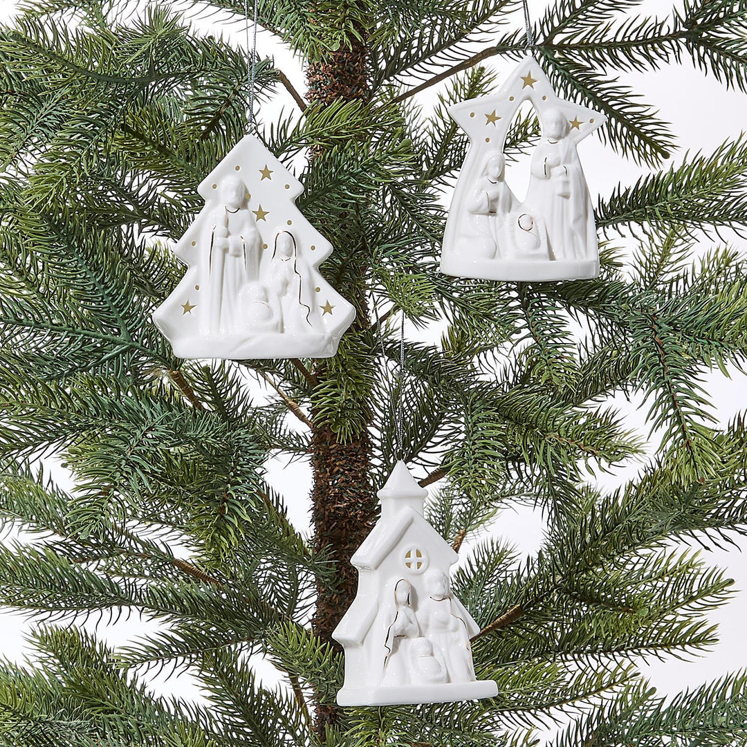 Manger Keepsake Ornament