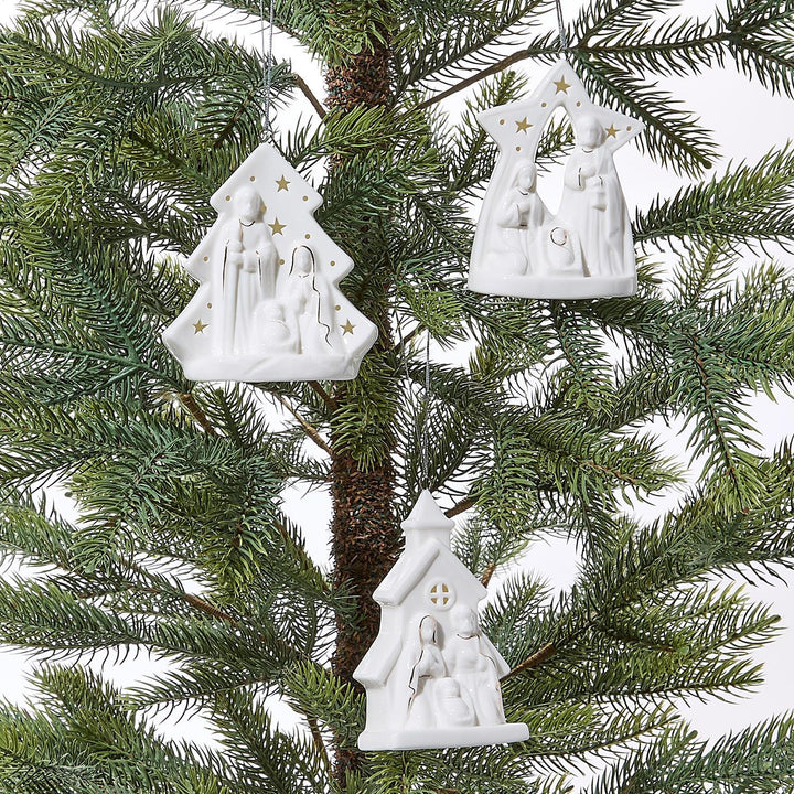 Manger Keepsake Ornament