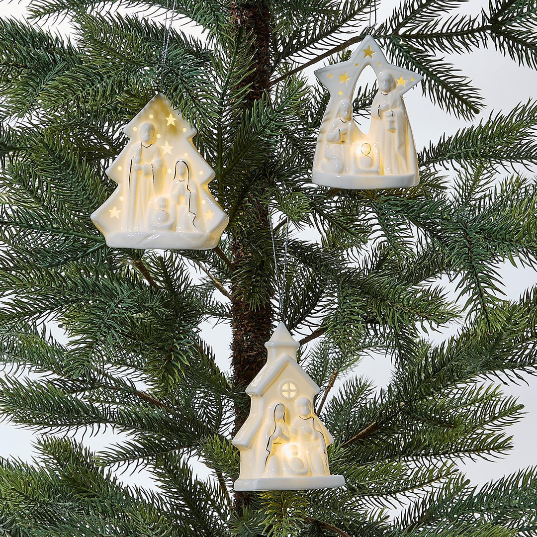 Manger Keepsake Ornament