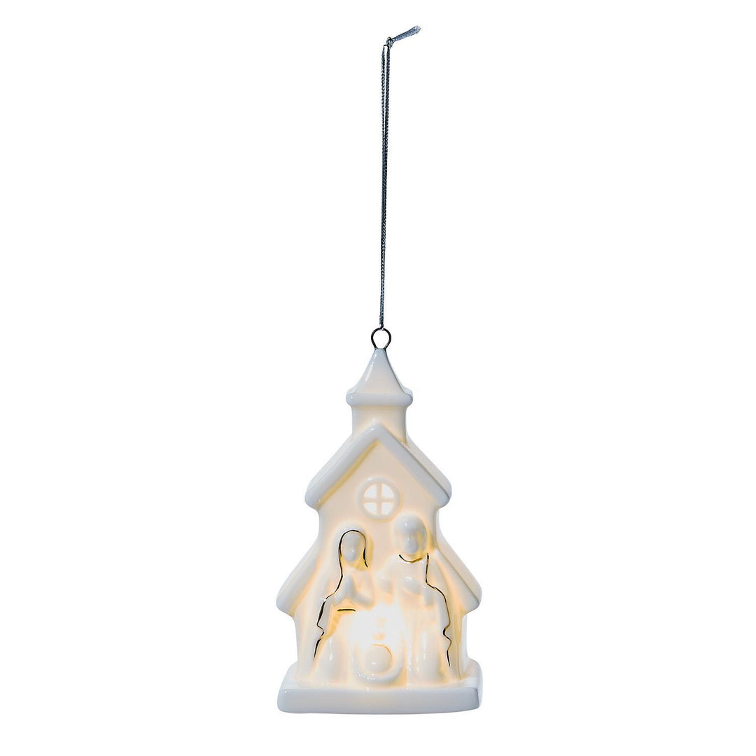 Manger Keepsake Ornament