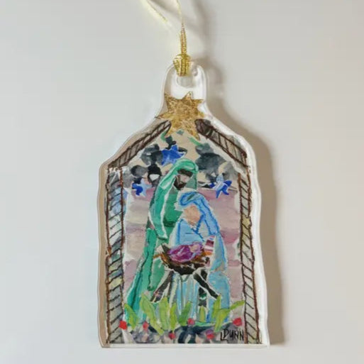 Holy Family Acrylic Ornament