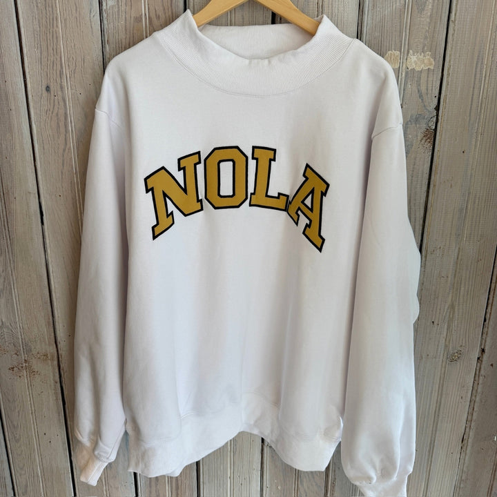 NOLA Mockneck - White
