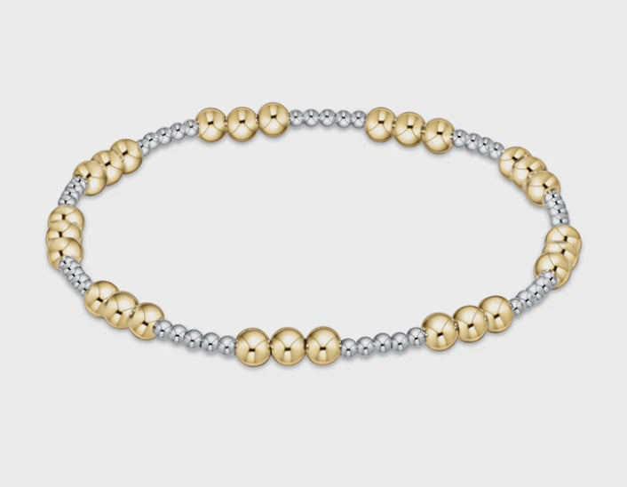 Classic Joy Pattern Mixed Metal