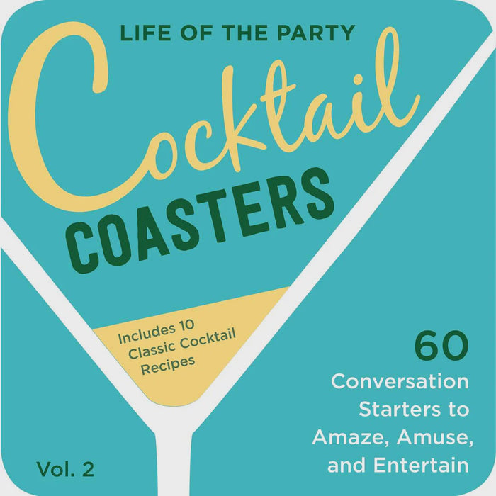 Life of the Party Cocktail Coasters (Volume 2)