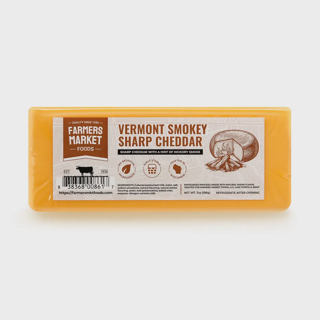 Vermont Smokey Sharp Cheddar 7oz
