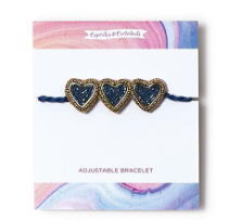 Beaded Heart Bracelets