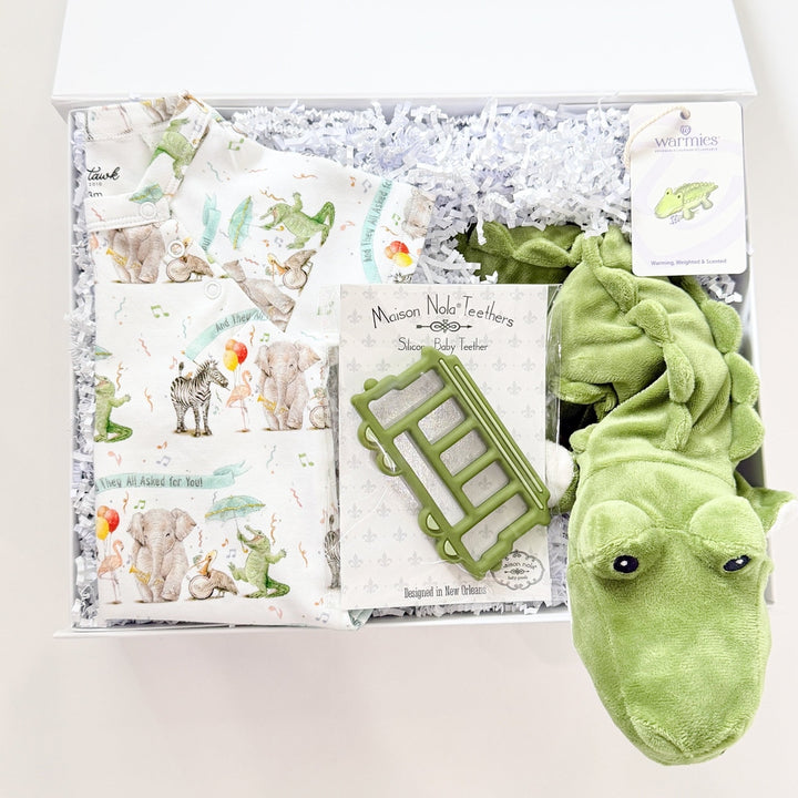 Green alligator-themed children&