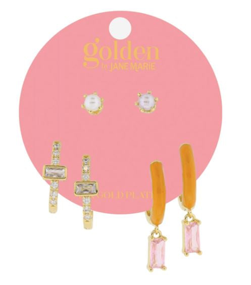 Ava Trio Earring Set