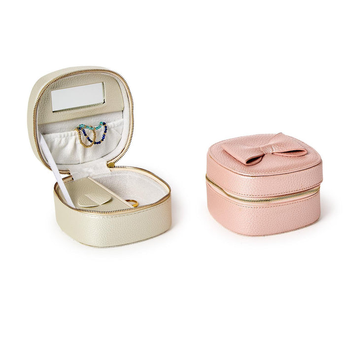 Bow Travel Jewelry Box