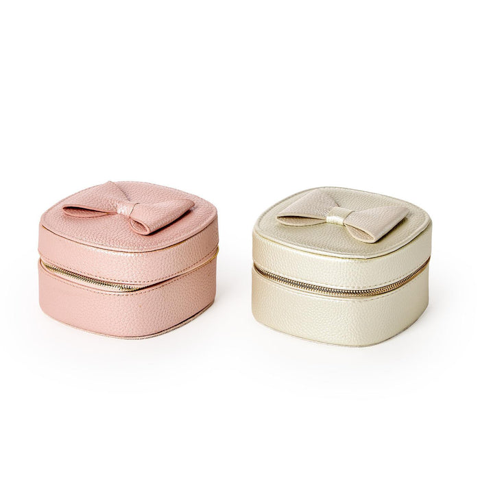 Bow Travel Jewelry Box