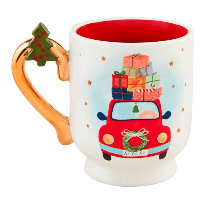 Christmas Pedestal Mug