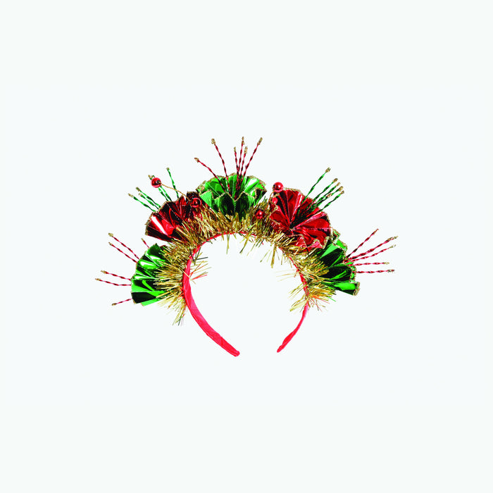Floral Foil Paper Headband
