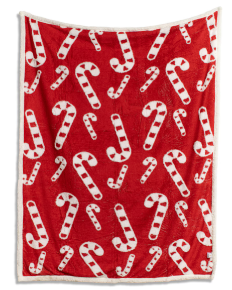Candy Cane Throw