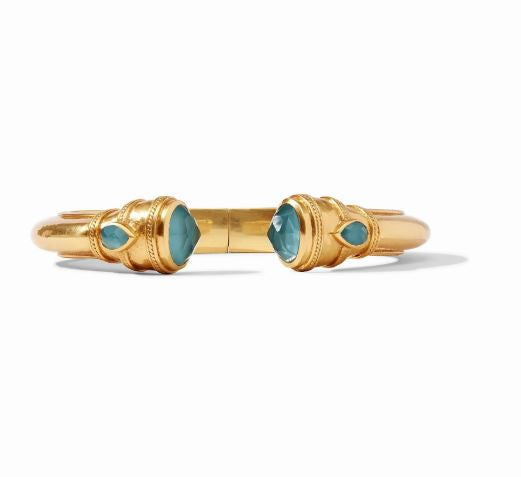 Cannes Demi Cuff - Iridescent Montana Blue