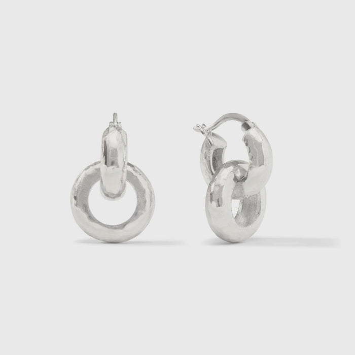 Catalina 2-in-1 Earring - Silver