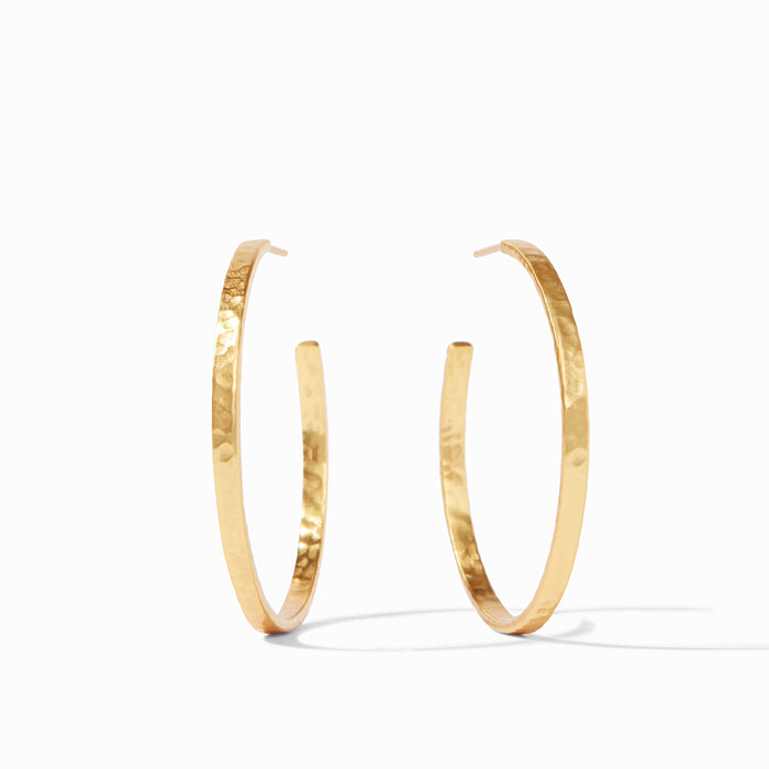 Crescent Hoop - Gold
