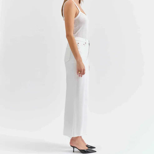 Pleaser High Rise Wide Ankle - Lamb Lambo