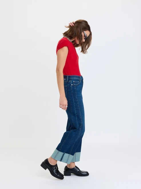 Pleaser High Rise Wide Ankle - Slow Motion