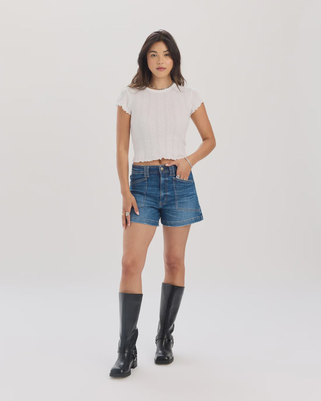 Valley Girl Short High Rise Short  - Manhattan