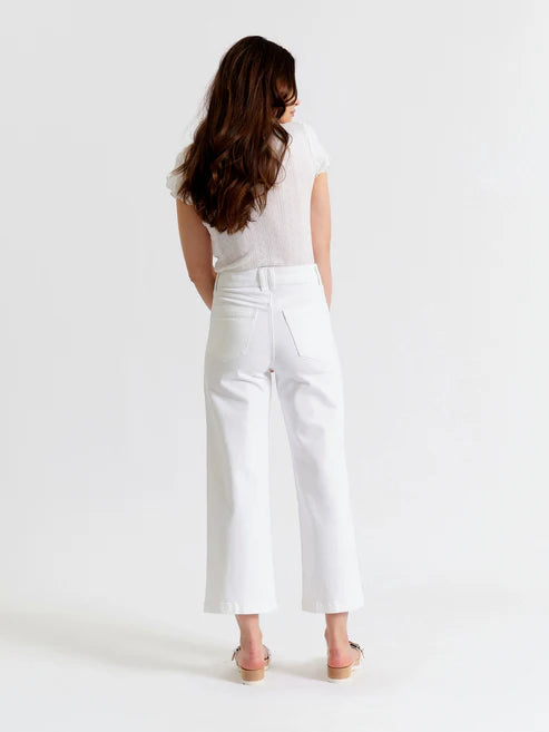 Valley Girl High Rise Patch Pocket Ankle - Lamb Lambo