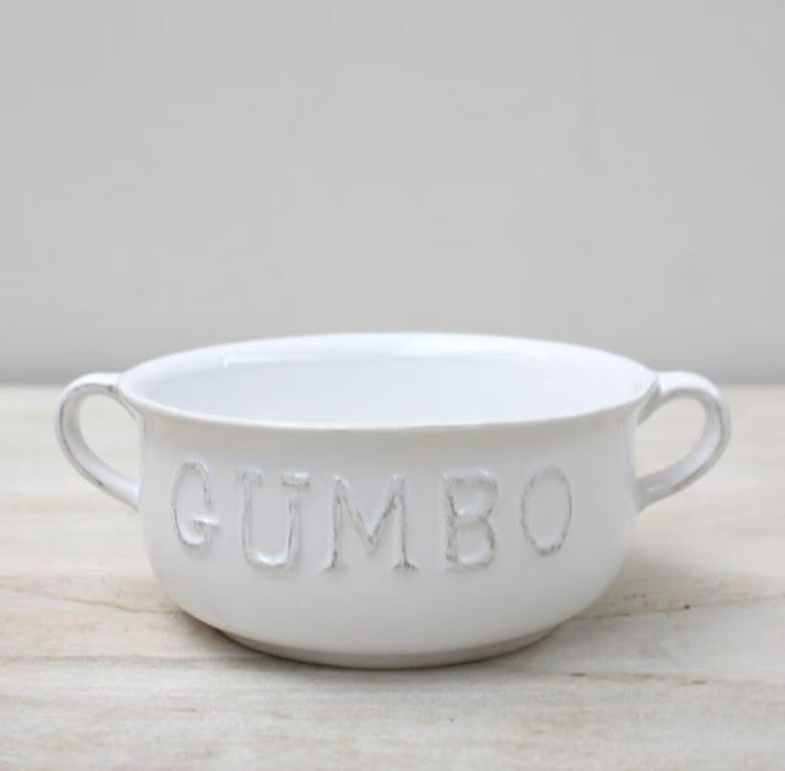 Double Handle Gumbo Bowl