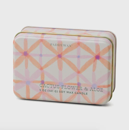 Everyday Tin 5oz Pink Flower - Cactus Flower