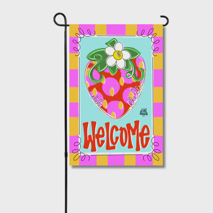 Strawberry Garden Flag