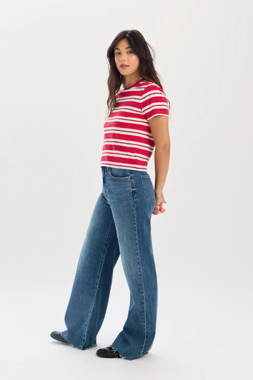 Far Out High Rise Wide Leg - Stunner