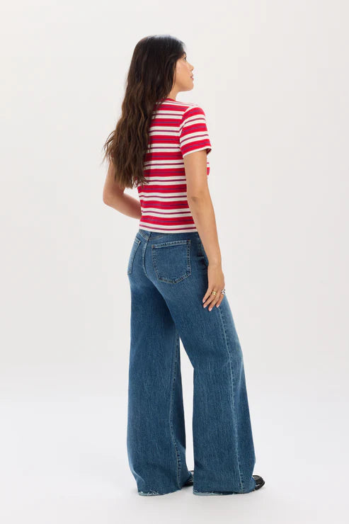 Far Out High Rise Wide Leg - Stunner
