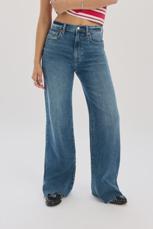 Far Out High Rise Wide Leg - Stunner