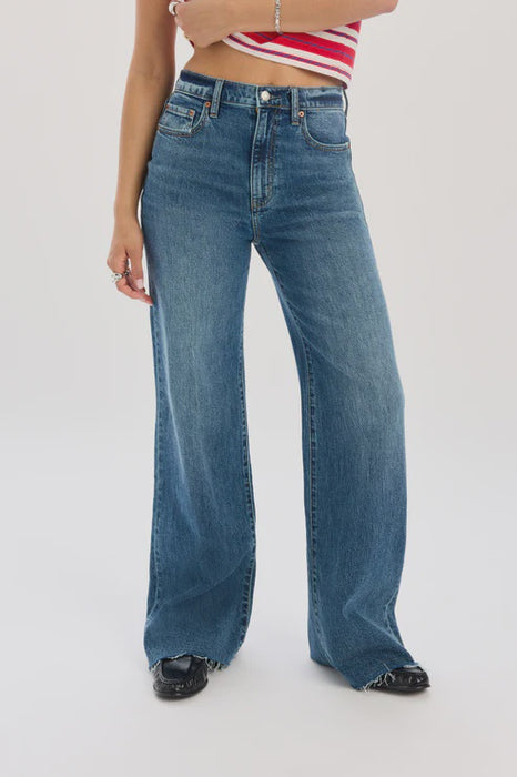 Far Out High Rise Wide Leg - Stunner