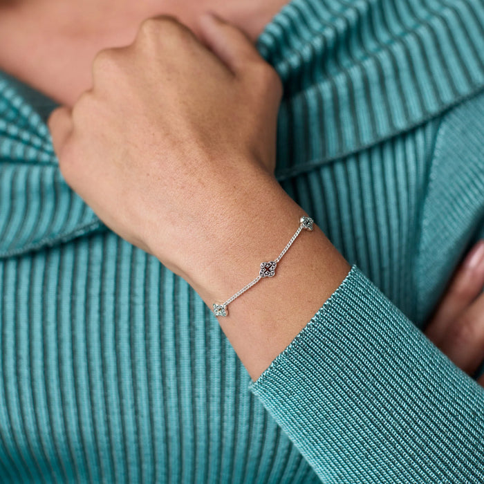 Florentine Delicate Bracelet Silver