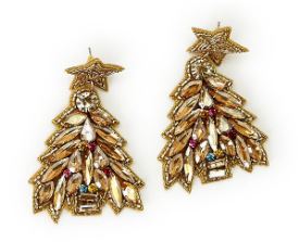 Holiday Theme Statement Earrings