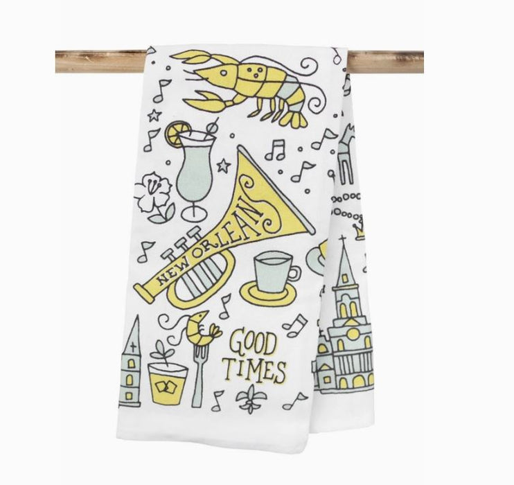 New Orleans Good Times Kitchen Towel