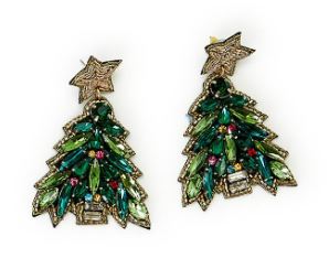 Holiday Theme Statement Earrings