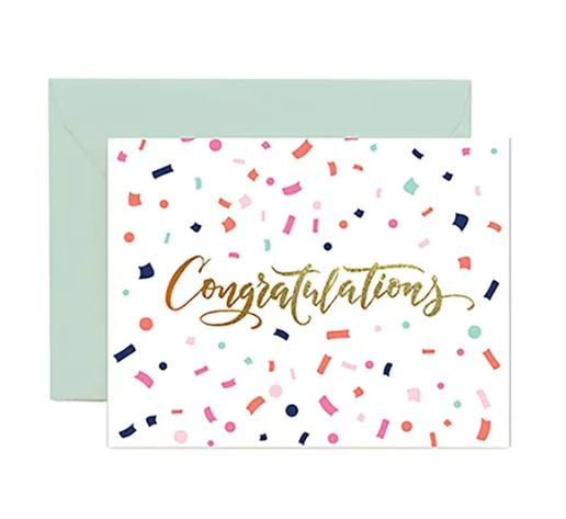 Greeting Card - Congratulations Confetti