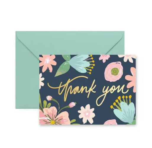 Greeting Card - Thank You Floral