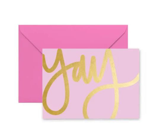 Greeting Card - Yay