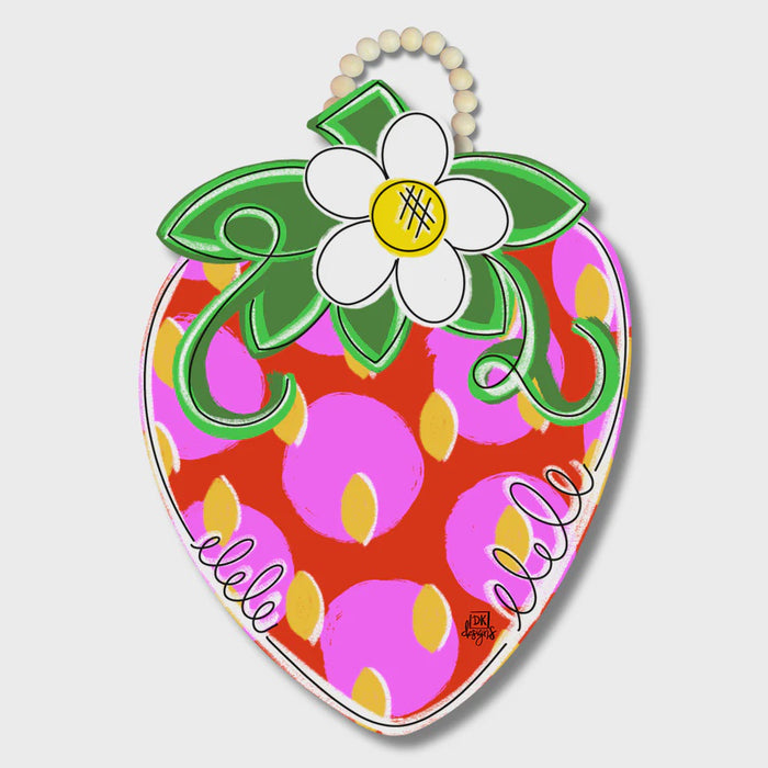 Strawberry Door Hanger