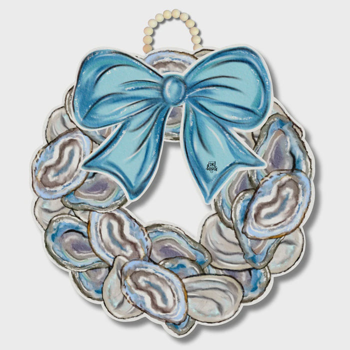 Oyster Wreath Door Hanger