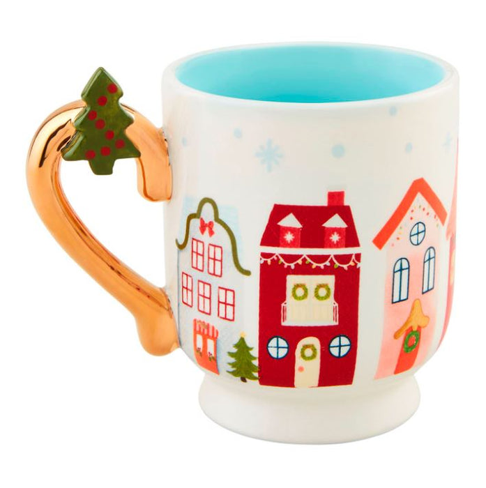 Christmas Pedestal Mug