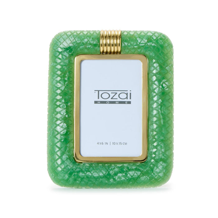 Opulence 4" x 6" Jade Green Photo Frame