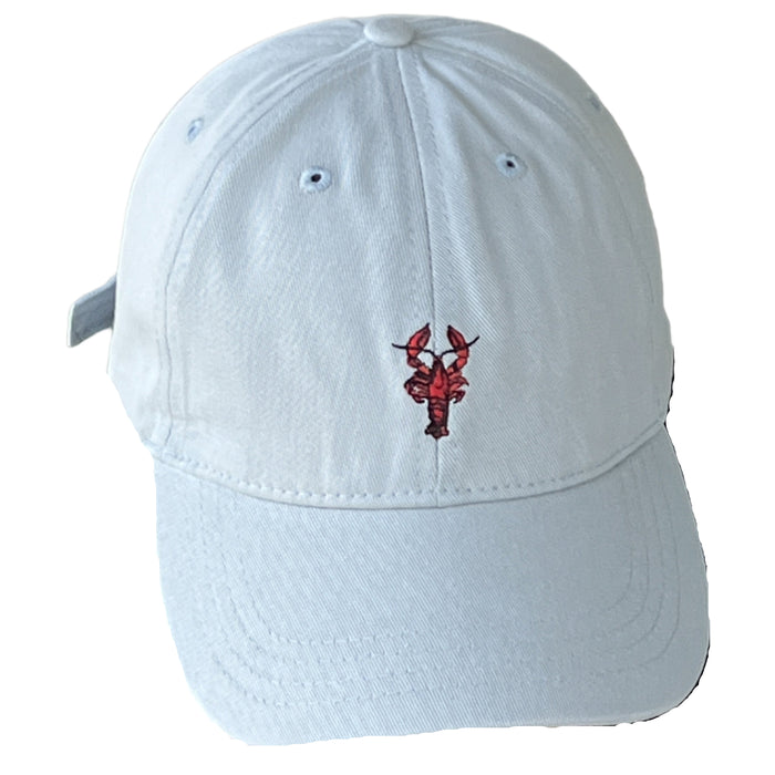 Crawfish Baseball Hat - Baby Blue