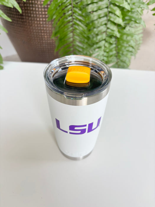 Rambler 20 oz Travel Mug - LSU