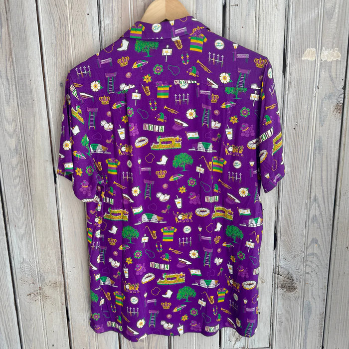 Mardi Icons Hawaiian Shirt