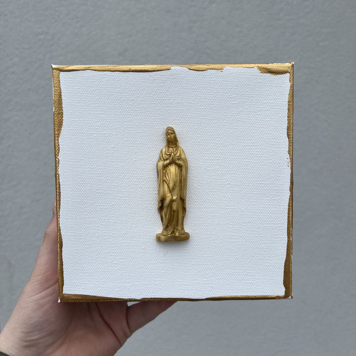 Gold Mary Canvas