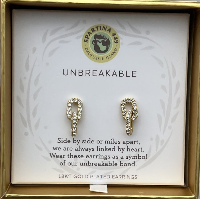 Sea La Vie Earrings Unbreakable/Double Rings
