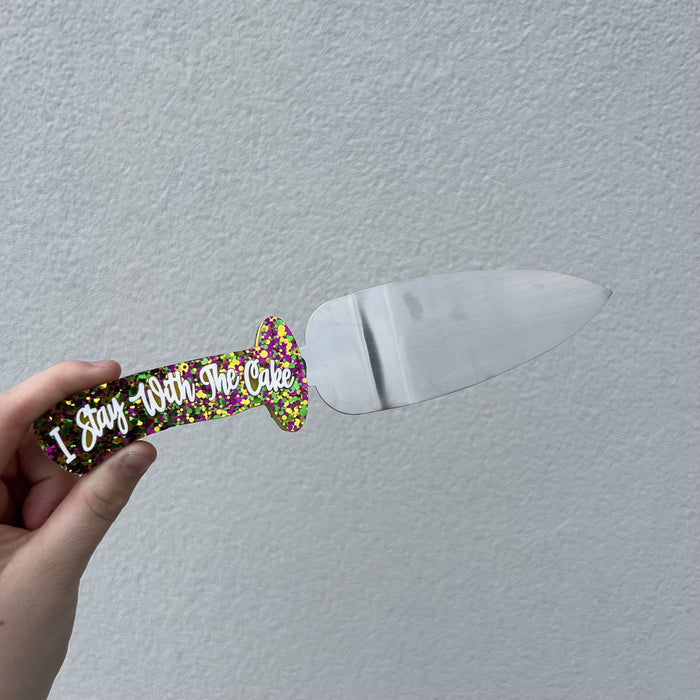 King Cake Knives - I Stay With The Cake